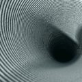Spiral funnel looking down
